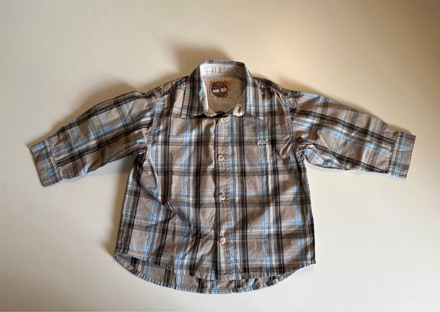 Camicia a quadri bimbo Timberland