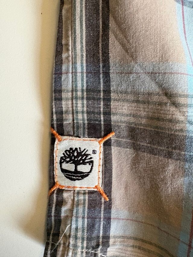 Camicia a quadri bimbo Timberland