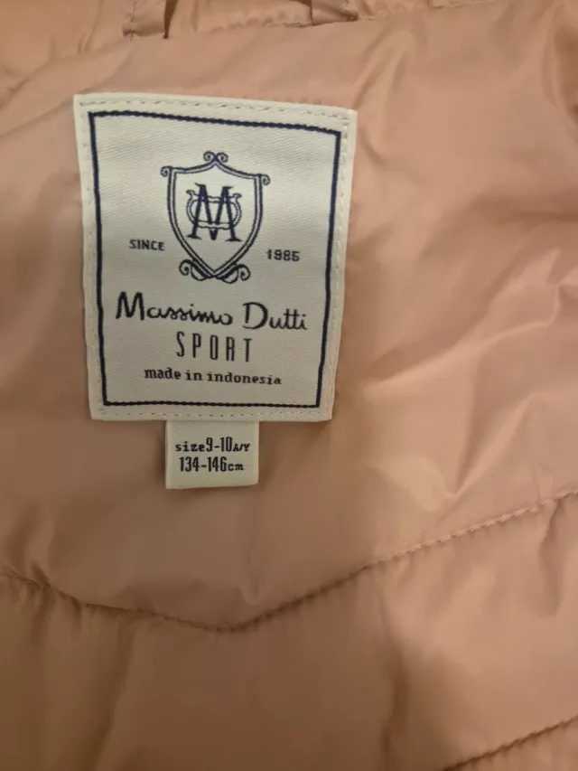 Chaleco Massimo Dutti Talla 9-10 Rosa