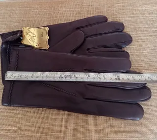 Guantes de piel para caballero