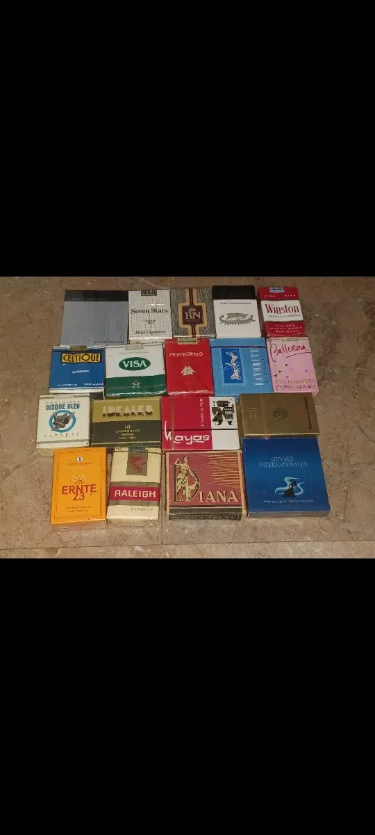 Colección Cajetillas Antiguas.