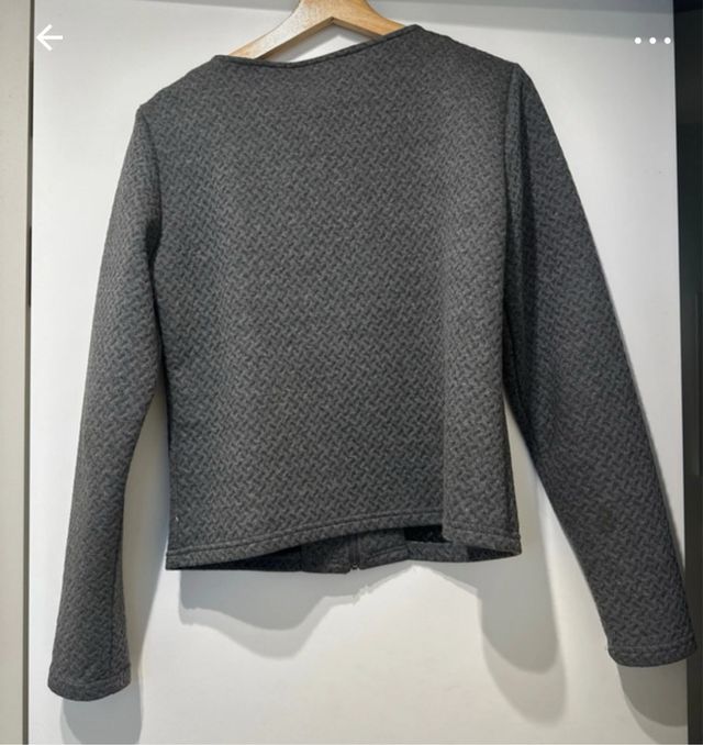 Chaqueta corta gris VILA