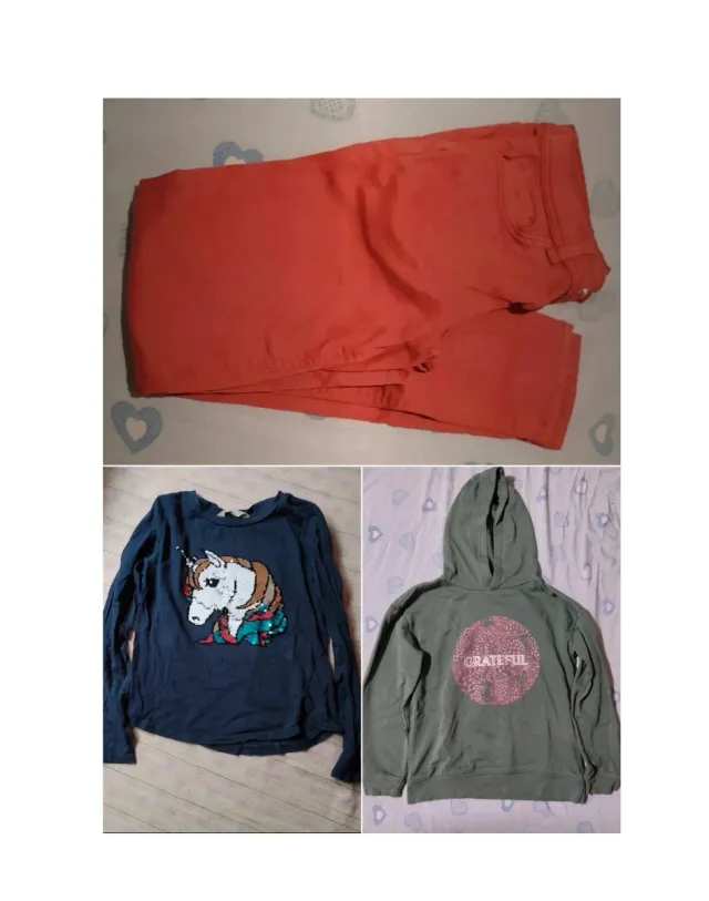 Set bambina tg. 10-11 anni