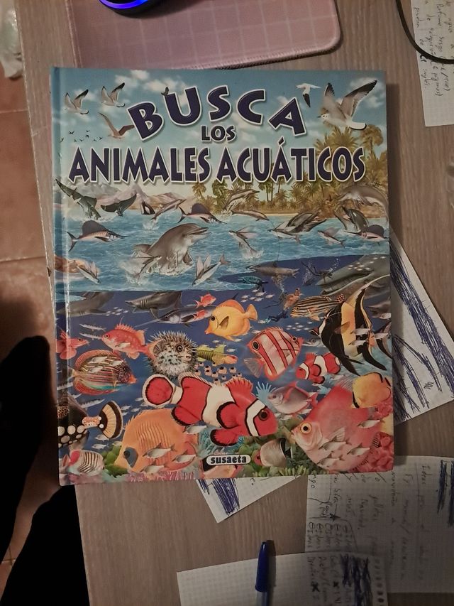 Busca los Animales Acuáticos.