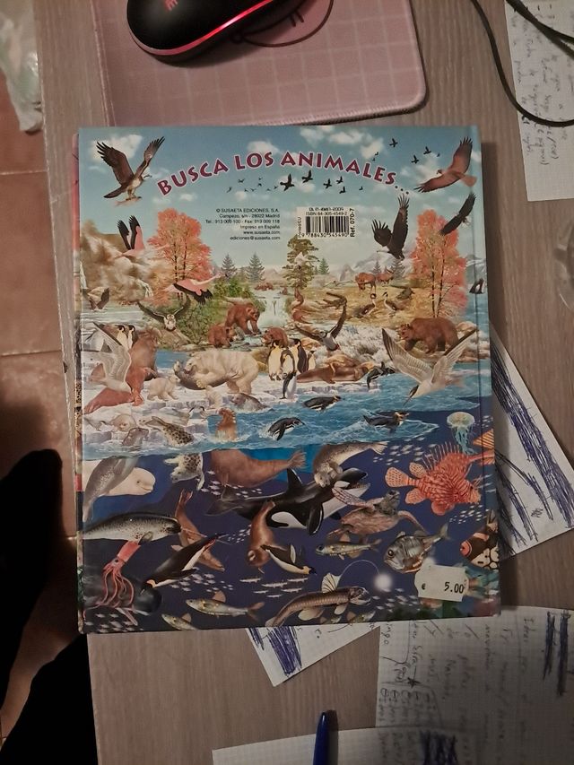 Busca los Animales Acuáticos.