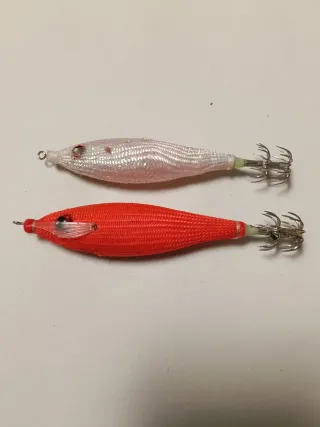 Señuelos DTD para calamar y sepia