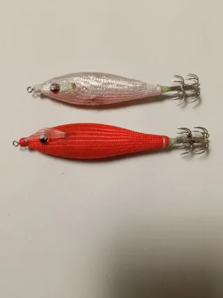 Señuelos DTD para calamar y sepia