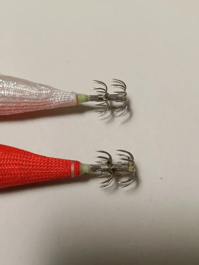 Señuelos DTD para calamar y sepia