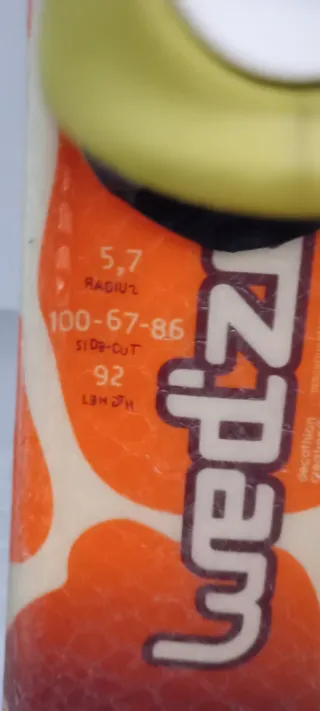 Botas de esquí y esquís