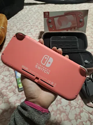 Nintendo Switch Lite Rosa e Grigio