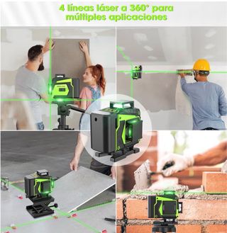 Nivel Láser Autonivelante Verde