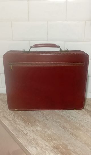 Maletín, portadocumento de piel Ubrique a estrenar