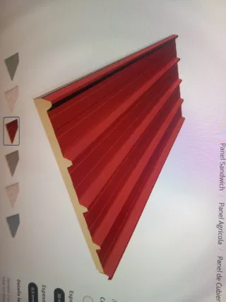 Panel Sándwich 5 Grecas (15 Unidades)