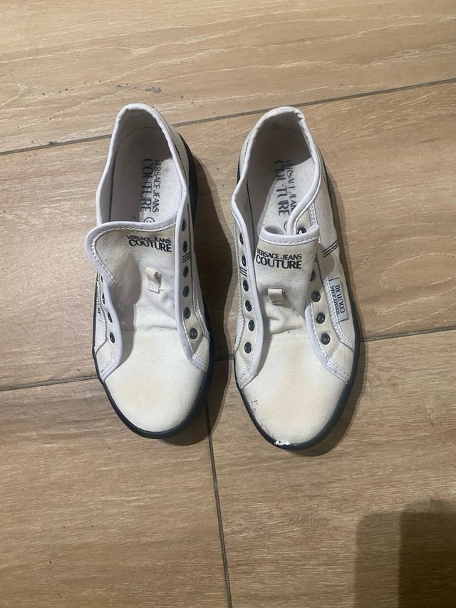 Zapatillas Versace Jeans Couture Blancas y Negras