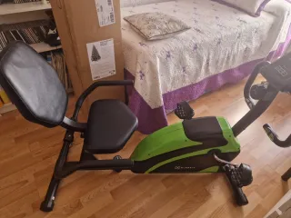 Bicicleta Estática Klarfit Verde