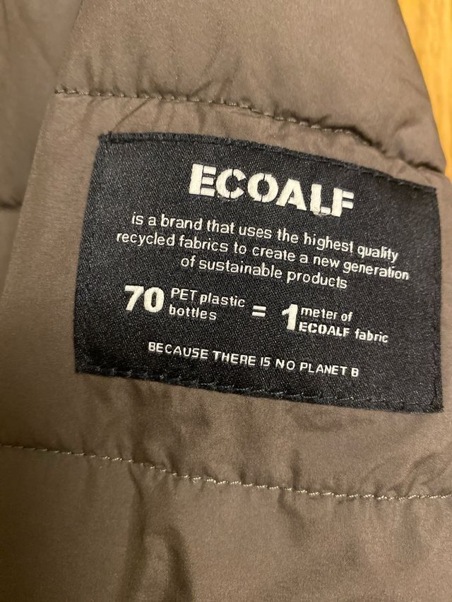 Abrigo Ecoalf Mujer Marrón