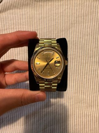 Relógio Rolex Dourado