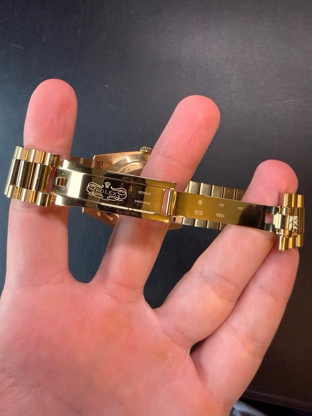 Relógio Rolex Dourado