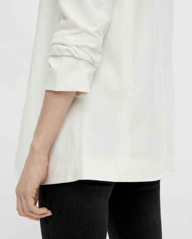 Blazer blanco Pieces L - Nuevo