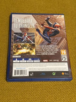 Juego PS4 Marvel Spider-Man