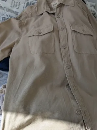 Sobrecamisa Redifined Rebel Beige Talla M-L