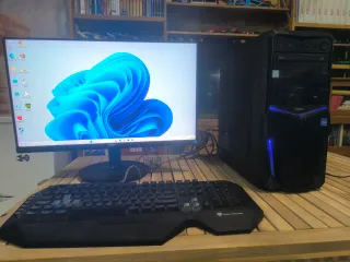 Ordenador Gaming i7-8700K NOX Negro/Azul.