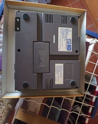 Nintendo NES Consola Beige/Gris