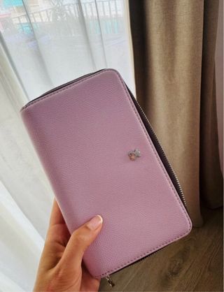 Monedero Cartera Tous Rosa/Morado