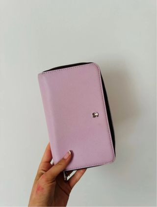 Monedero Cartera Tous Rosa/Morado