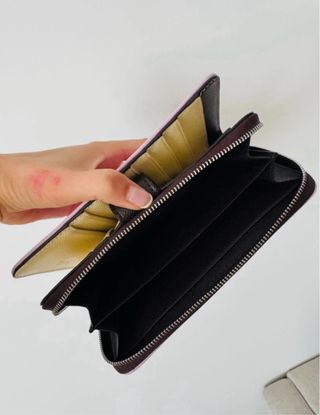 Monedero Cartera Tous Rosa/Morado