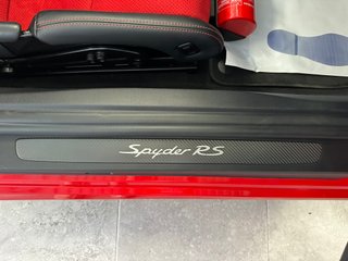 PORSCHE 718 Boxster Spyder RS