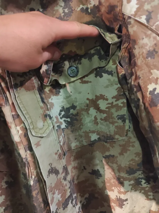 Giacca Militare Esercito Italiano Mimetica 50