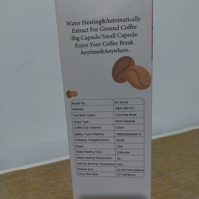 Macchina Caffè Portatile Elettrica