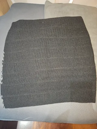 Falda H&M elástica negra Talla L