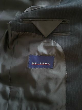 Traje de caballero negro