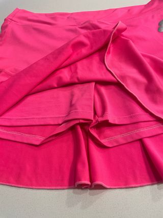 Faldas de pádel/tenis rosa y amarillo