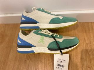 Zapatillas Scalpers verdes y azules