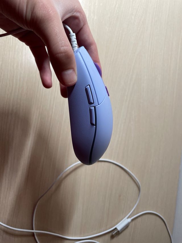Ratón Logitech Morado