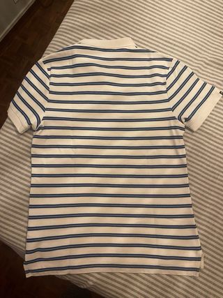Polo Nike Rayas Azul Blanco