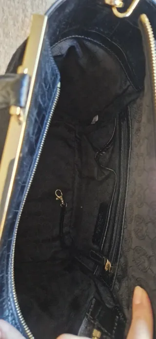 Bolso Michael Kors Pelo y Piel Negro