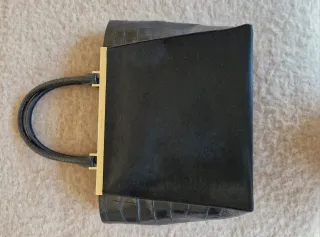 Bolso Michael Kors Pelo y Piel Negro