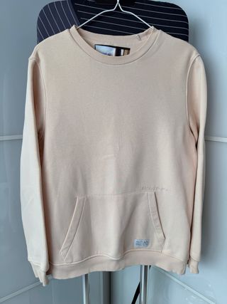 Sudadera Zara Beige Talla S
