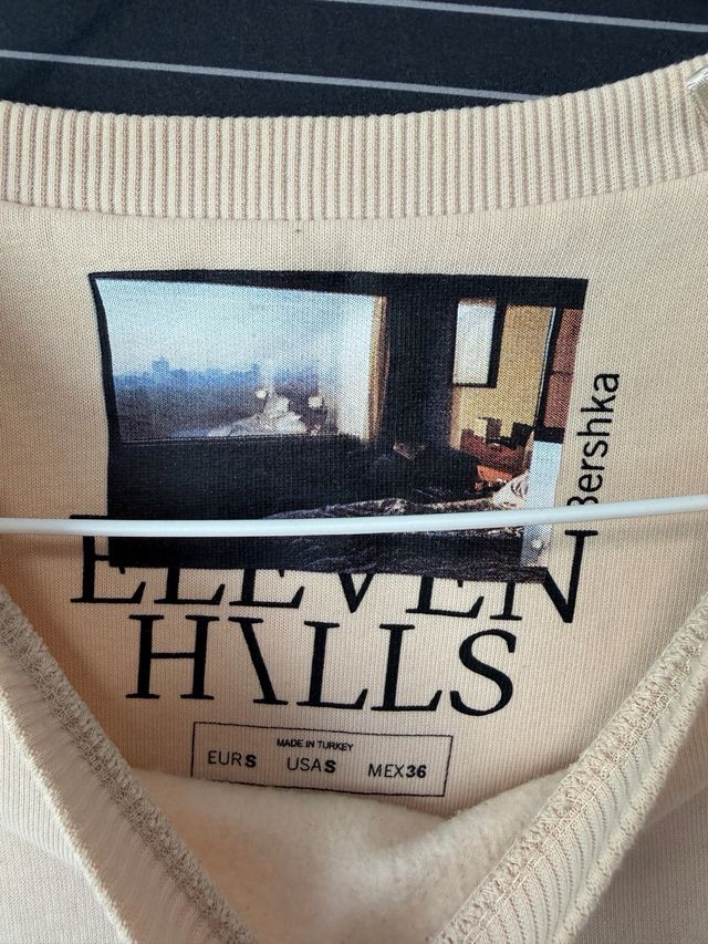 Sudadera Zara Beige Talla S