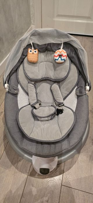 Hamaca mecedora eléctrica para bebé