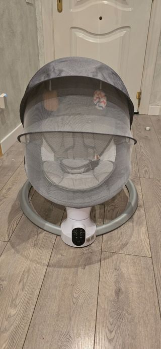Hamaca mecedora eléctrica para bebé