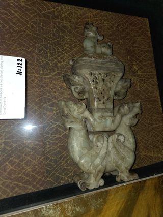 Figura de jade tallada, precioso se puede negociar