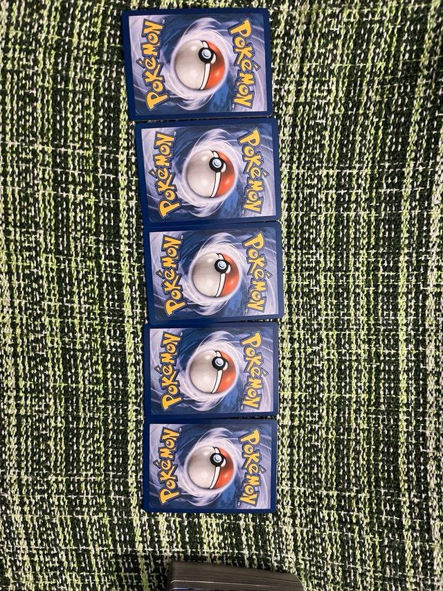 Pack 5 Cartas Pokémon Mega EX