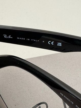 Gafas Ray-Ban Boyfriend Reverse Negras