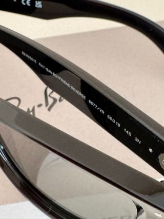 Gafas Ray-Ban Boyfriend Reverse Negras