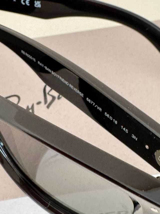 Gafas Ray-Ban Boyfriend Reverse Negras